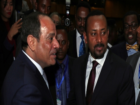إثيوبيا، سد النهضة، أول رد مصري على تهديد رئيس وزراء إثيوبيا، صارع سد النهضة