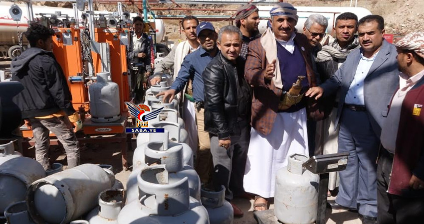 بيع الغاز في صنعاء